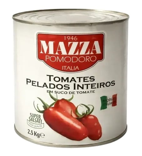 TOMATE PELADO MAZZA 6X2,5KG