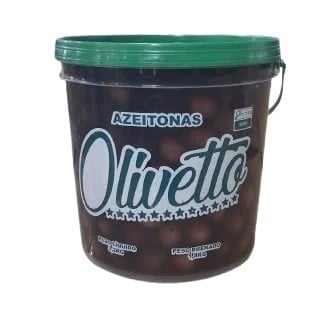AZEITONA PRETA AZAPA OLIVETTO 6X1,8KG