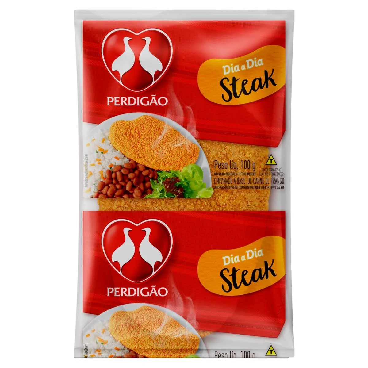 STEAK DE FRANGO PERDIGAO CX 4,5 KG