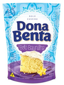 MISTURA BOLO BAUNILHA DBENTA 12X450G