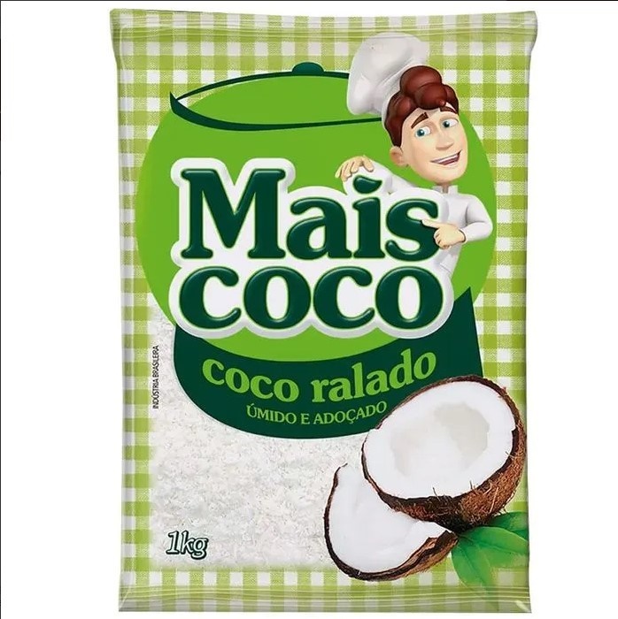 COCO RALADO MAIS COCO UMIDO ADOC 12X1KG