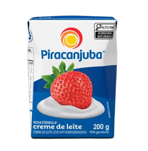 CREME LEITE PIRACANJUBA TP 15% 27X200G