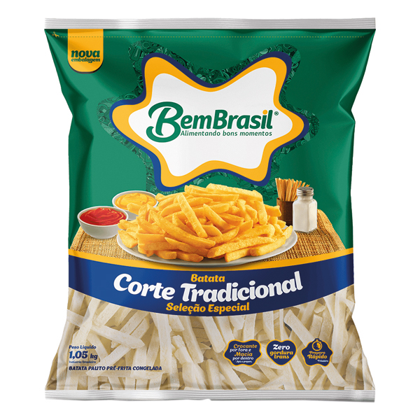 BATATA CG 9MM TRAD 14X1,05KG BEM BRASIL