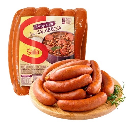 LINGUICA CALABRESA SADIA 6X3KG