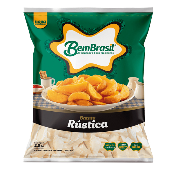 BATATA CG RUSTICA 6X2,5KG BEM BRASIL
