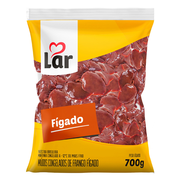 FIGADO DE FRANGO CONG. LAR 24X700G