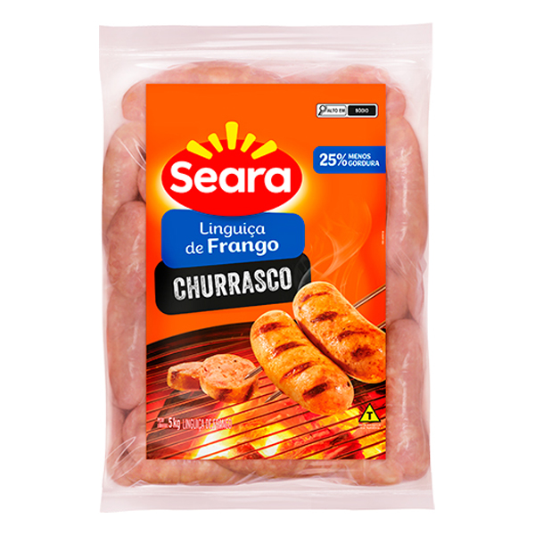 LINGUICA DE FRANGO CONG. SEARA 4X5KG