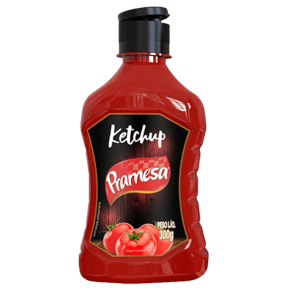 KETCHUP TRAD FRASCO PRAMESA 24X300G