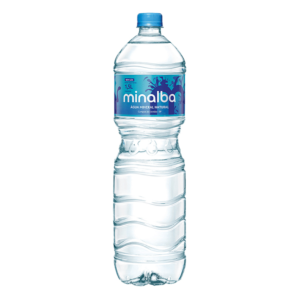 AGUA MIN S/GAS PET MINALBA 6X1,5L