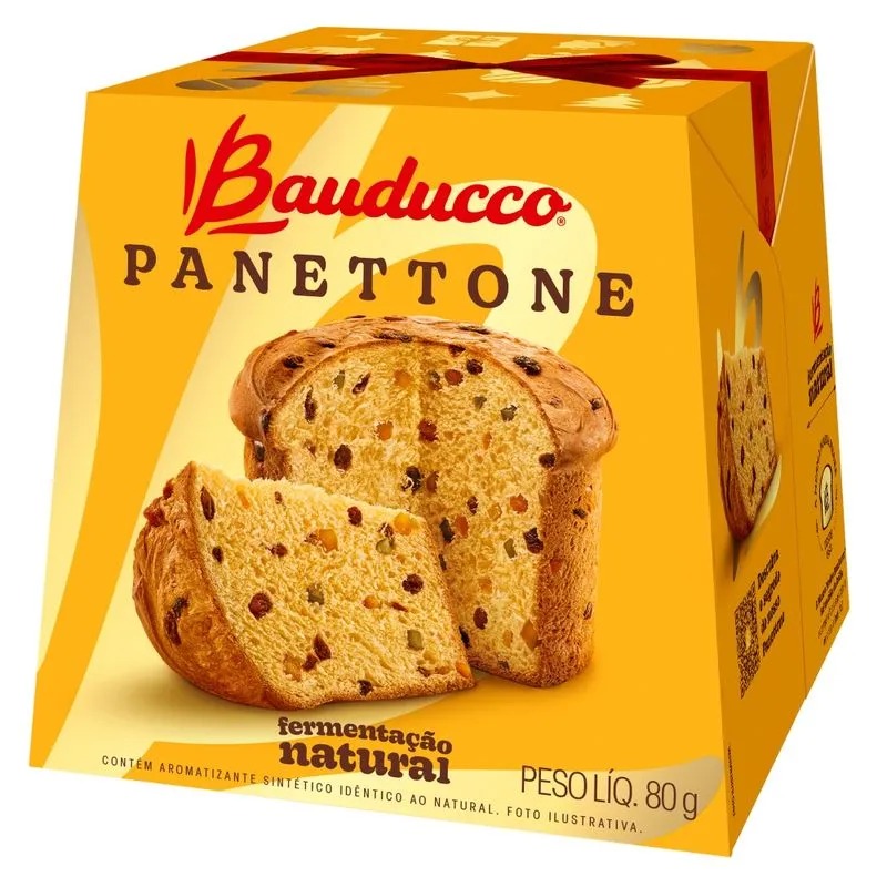 MINI PANETTONE BAUDUCCO 24X80G