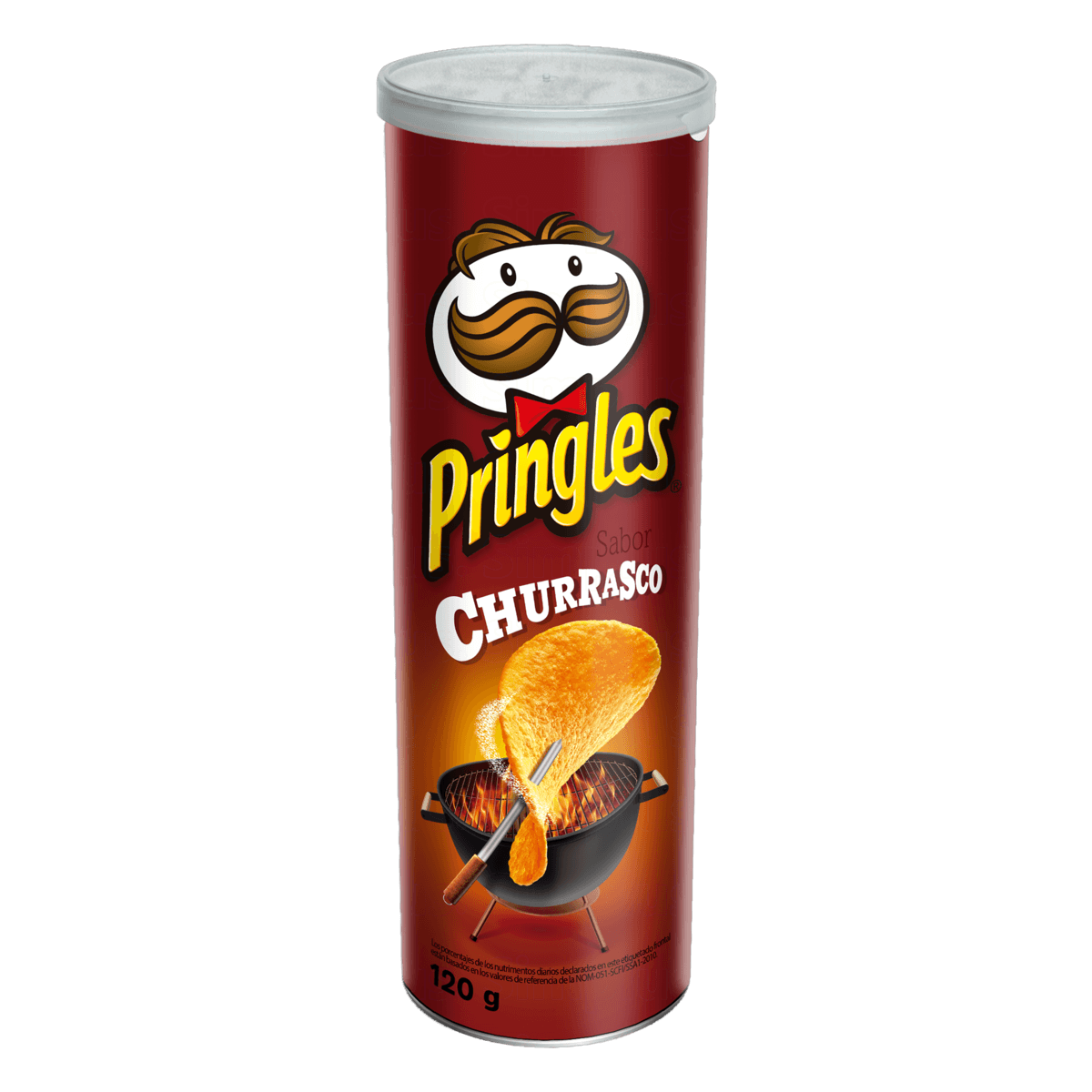 BATATA PRINGLES CHURRASCO 18X109G