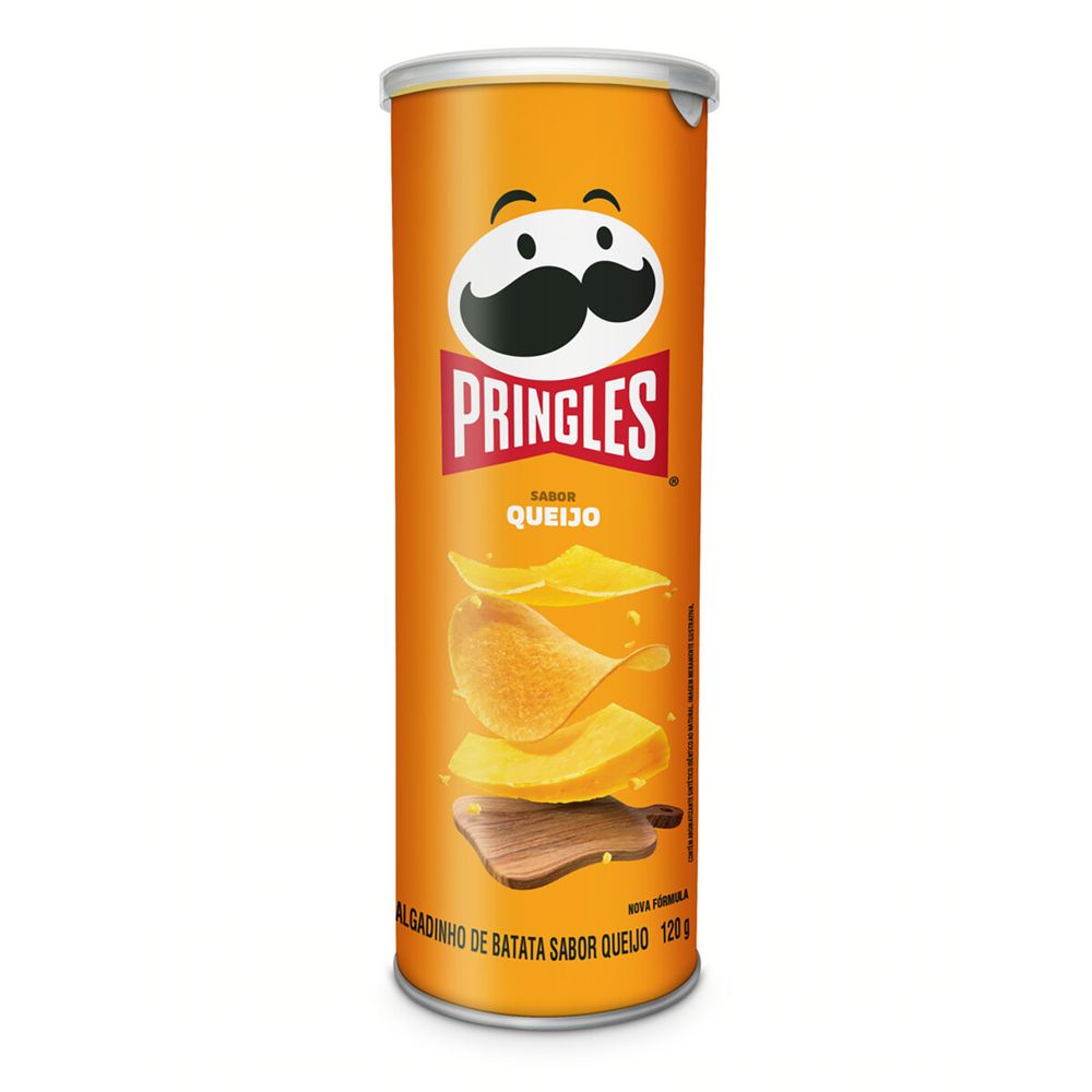 BATATA PRINGLES QUEIJO 18X109G