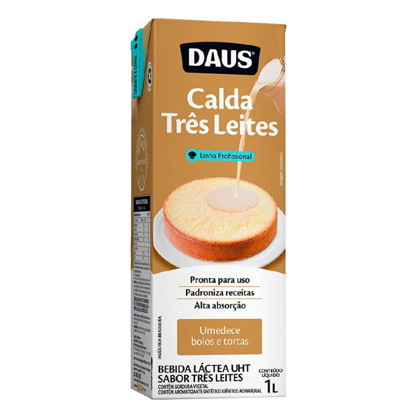 CALDA MOLHA BOLO DAUS 12X1LT