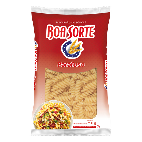 PARAFUSO SEMOLA BSORTE 12X750G