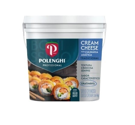 CREAM CHEESE POLENGHI TRADIC BALDE 3,6KG