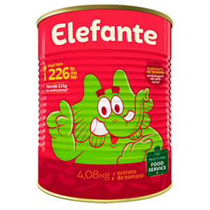 EXTRATO TOMATE ELEFANTE LT 6X4,08KG
