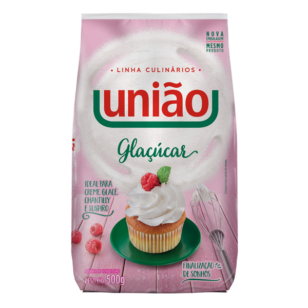 ACUCAR CONFEIT GLACUCAR UNIAO 20X500G