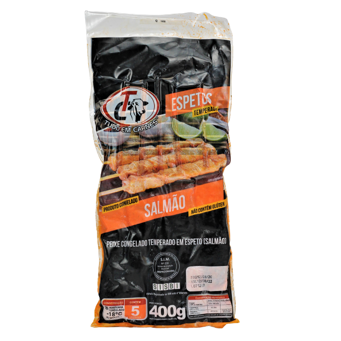 ESPETO SALMAO TC CARNES 6X400G