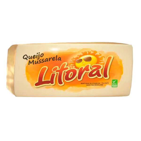 QUEIJO MUSSARELA LITORAL CX 6PC +-4KG