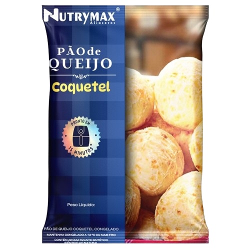 PAO DE QUEIJO COQUETEL NUTRYMAX 10X1KG