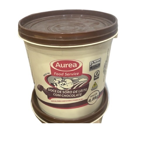 DOCE LEITE AUREA C/CHOC  BD 4,8KG