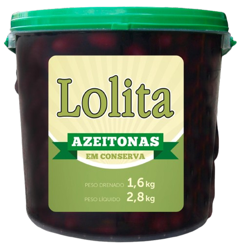 AZEITONA PRETA S/C LOLITA 4X1,6KG