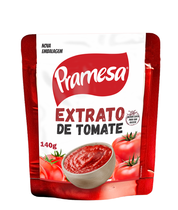 EXTRATO TOMATE  POUCH PRAMESA 24X140G