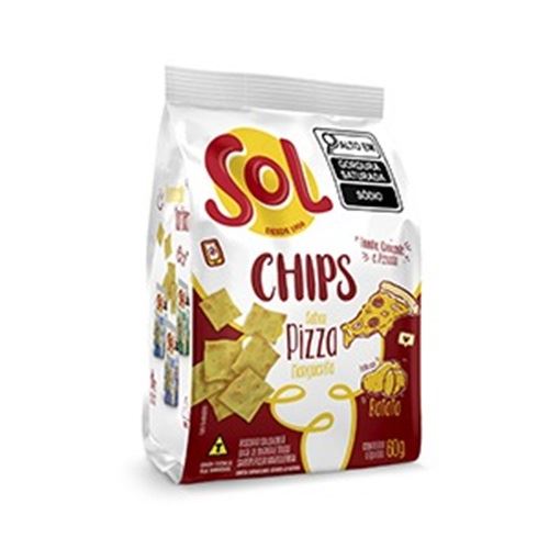 BISC SALG CHIPS PIZZA/MARG SOL 24X60G