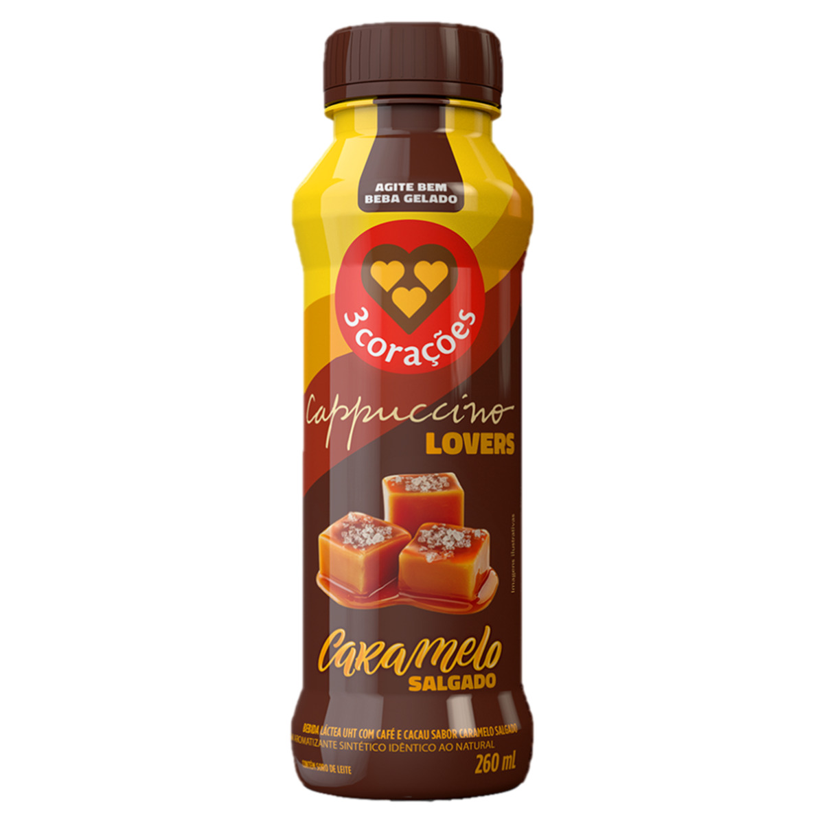 CAPPUCCINO PRTO CARAMELO 3C PET 6X260G