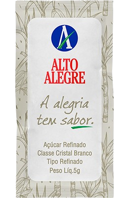 ACUCAR REFINADO ALTO ALEGRE 400X5G