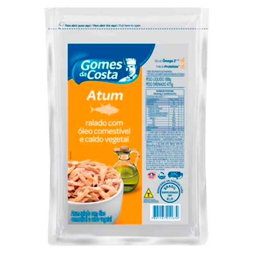 ATUM RALADO OLEO GOMES COSTA 12X500G