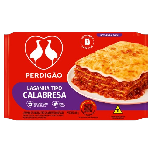 LASANHA CALABRESA PERDIGAO 6X600G
