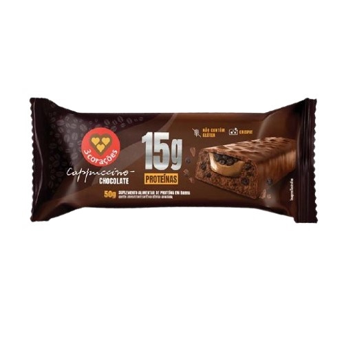 BARRA PROT 3CORAC CAPP CHOCOLATE 72X50G