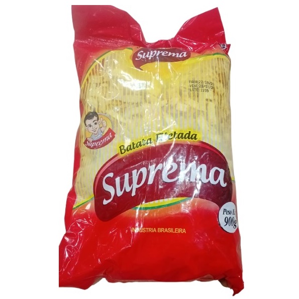 BATATA FILETADA LARGA SUPREMA 6X900G