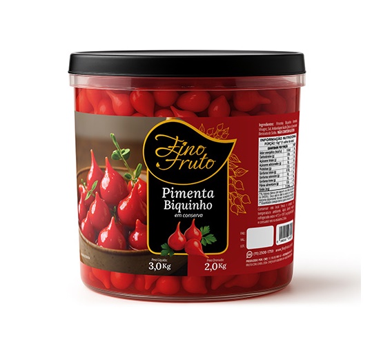 PIMENTA BIQUINHO FINO FRUTO 4X2KG