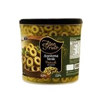 AZEITONA VERDE FAT FINO FRUTO 4X2KG