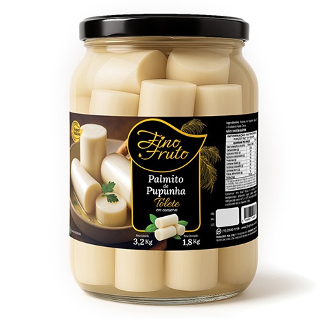 PALMITO PUPUNHA INT FINO FRUTO 6X1,8KG
