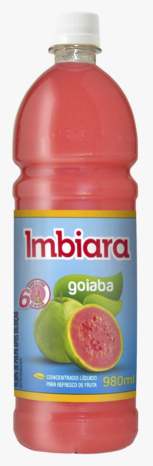 SUCO DE GOIABA CONC IMBIARA 12X980ML