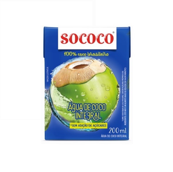 AGUA DE COCO SOCOCO TP 24X200G
