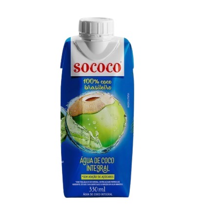 AGUA DE COCO SOCOCO DREAM CAP 12X330G