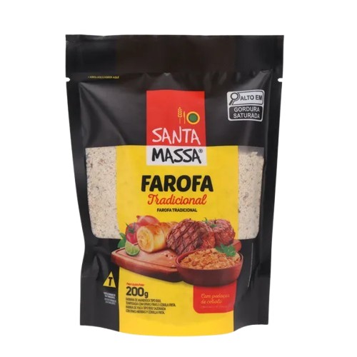 FAROFA TRADICIONAL SANTA MASSA 20X200G