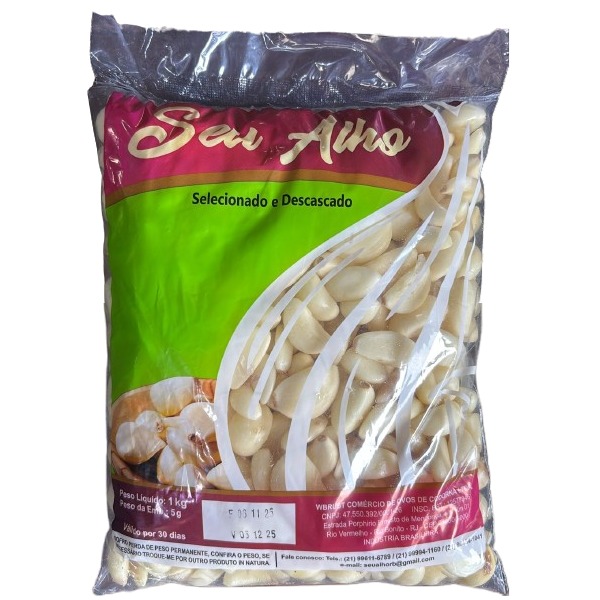 ALHO DESCASCADO RF SEU ALHO 10X1KG