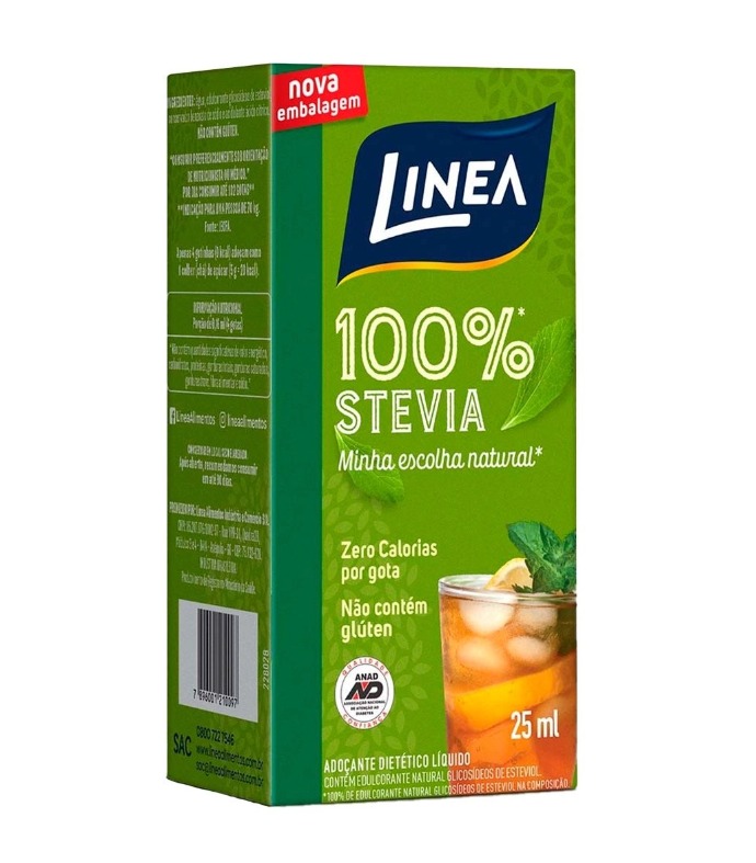ADOCANTE LIQ LINEA STEVIA 12X25ML
