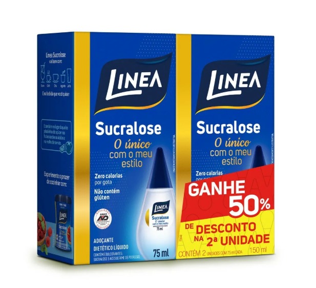 ADOCANTE LIQ LINEA SUCRALOSE PROMO 2X75M