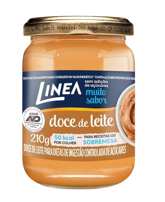 DOCE DE LEITE LINEA ZERO 12X210G
