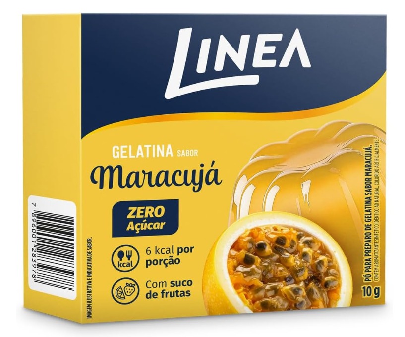 GELATINA LINEA MARACUJA 12X10G
