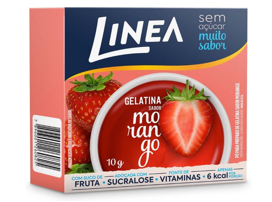 GELATINA LINEA ZERO MORANGO 24X10G