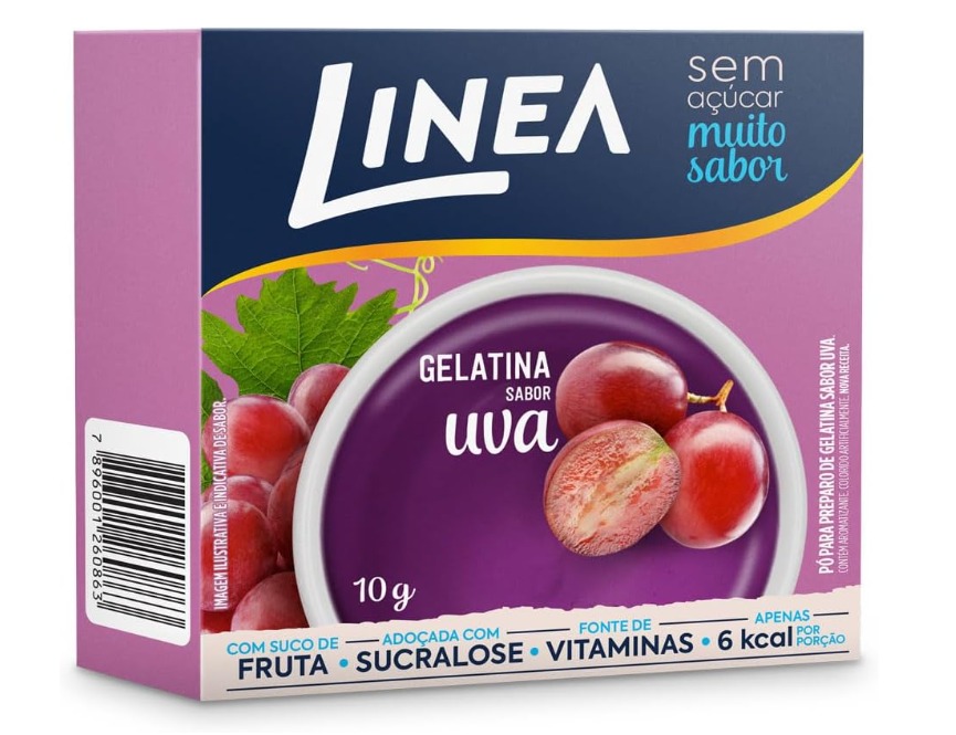 GELATINA LINEA ZERO UVA 24X10G