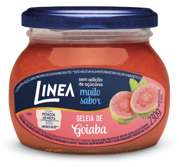GELEIA LINEA ZERO GOIABA 12X230G