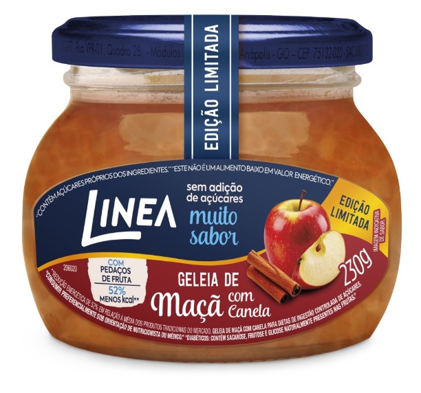 GELEIA LINEA MACA C/CANELA 12X230G